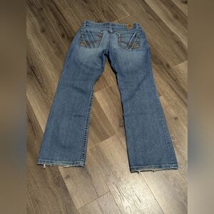 BKE . Kate. Classic Women's Bootcut Jeans - Blue. Distressed. Fair Condition.